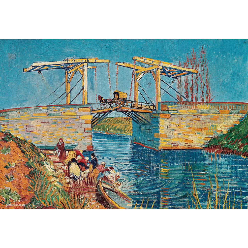 アルルのはね橋の風景画 フレーム付き アルルの跳ね橋 – BEVERLY