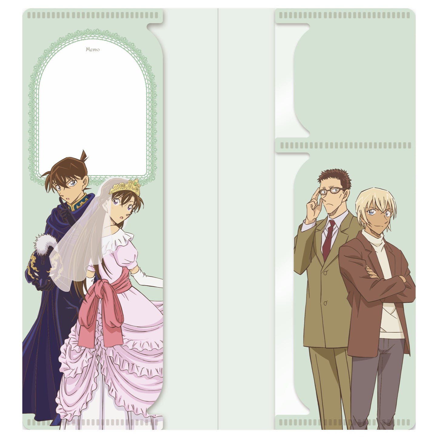 書けるマルチフォルダー 名探偵コナン フラワー