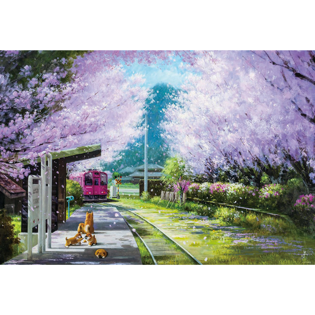 春のプラットホーム – BEVERLY