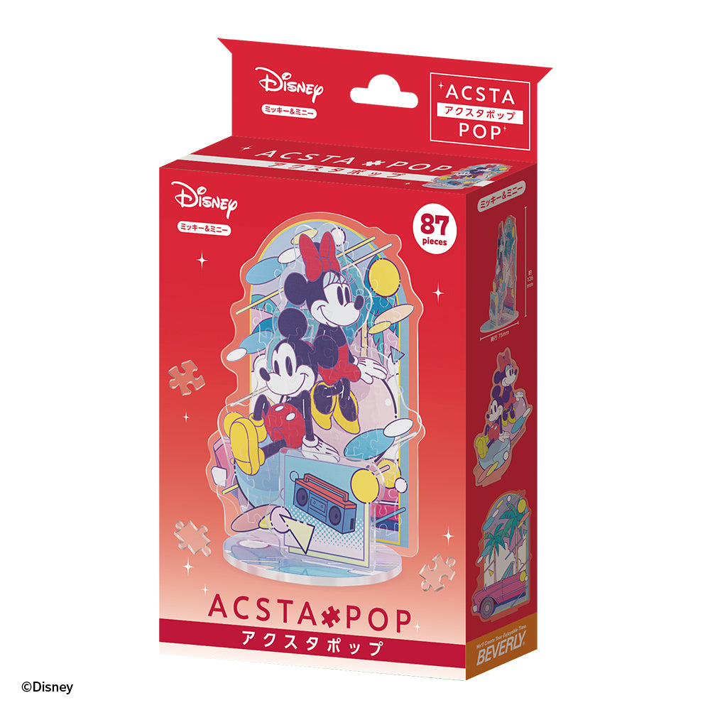 ディズニー アクスタポップ ミッキー&ミニー