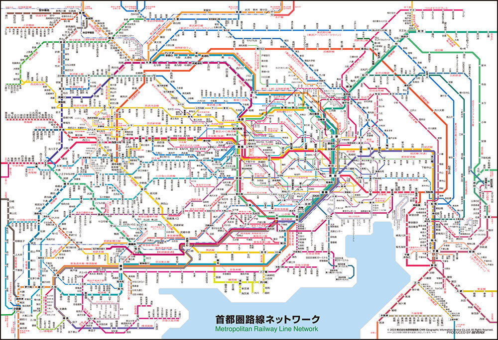 首都圏路線ネットワーク