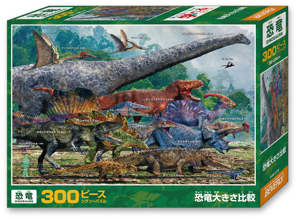 恐竜大きさ比較