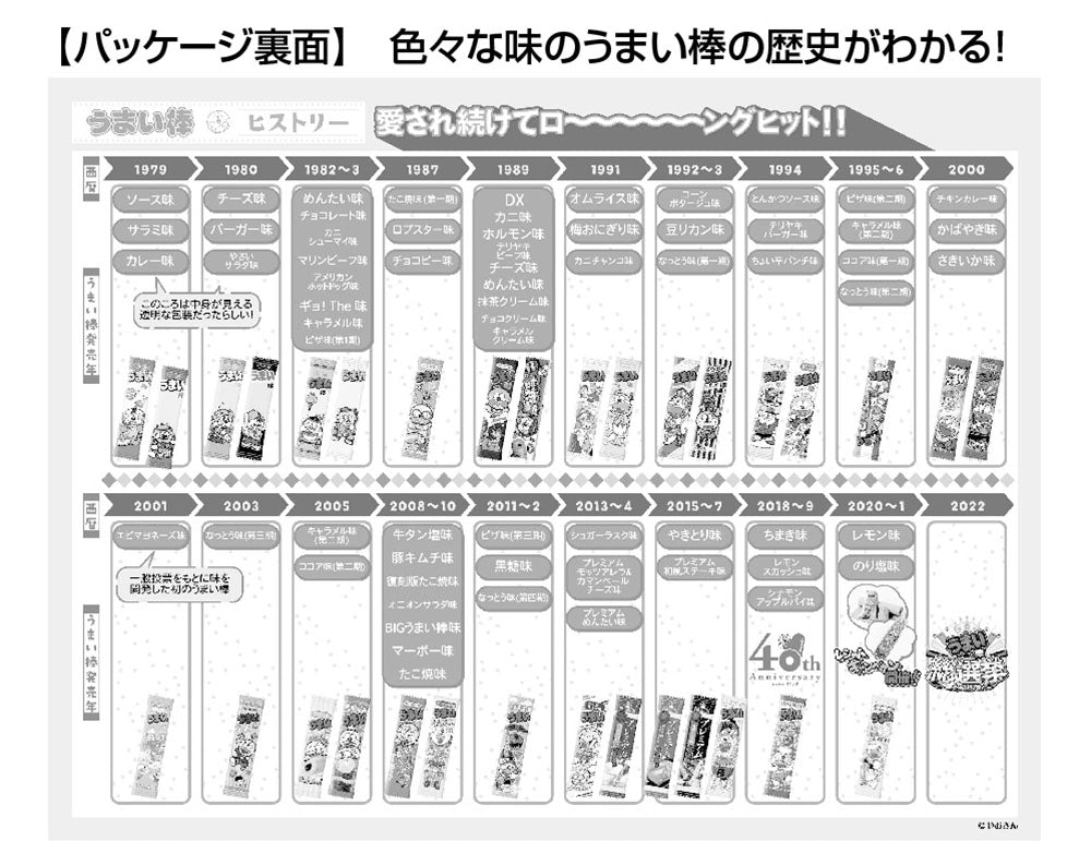 うまい棒 歴代コレクション ジグソーパズル