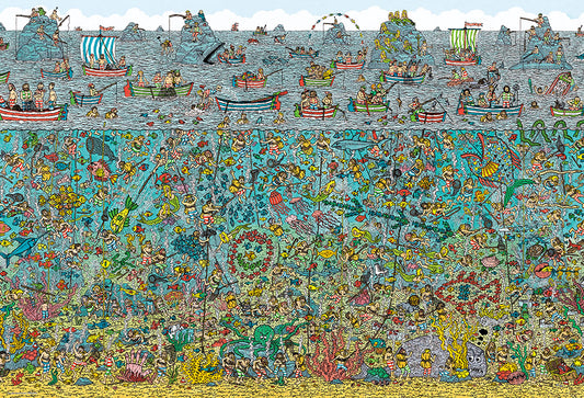 Where's Wally? 深海のダイバー