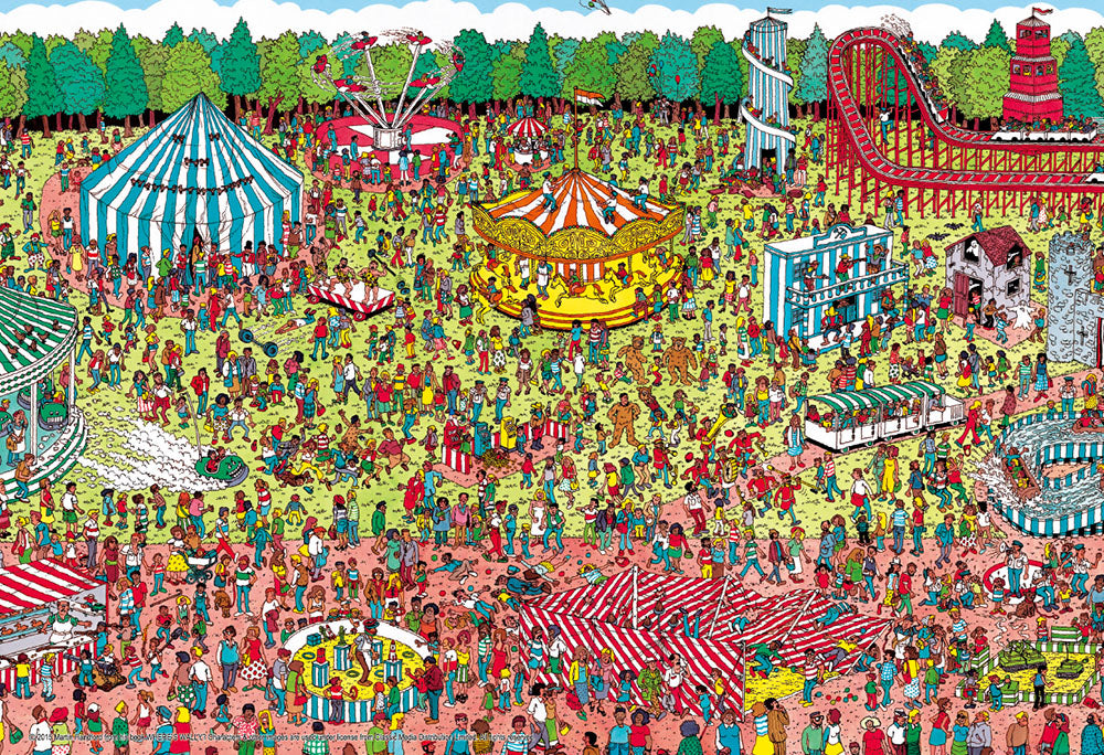 Where's Wally? 休日の遊園地 – BEVERLY