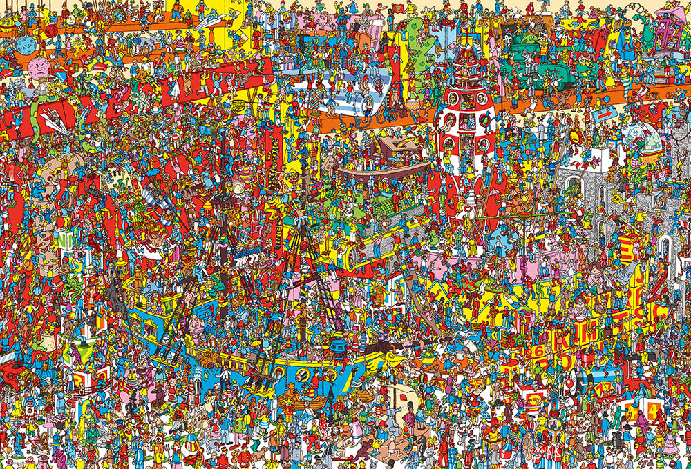 Where's Wally? おもちゃがいっぱい