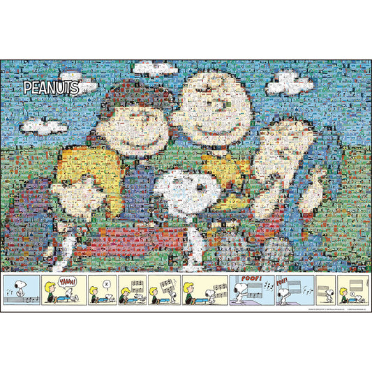 モザイクアート スヌーピーと仲間たち