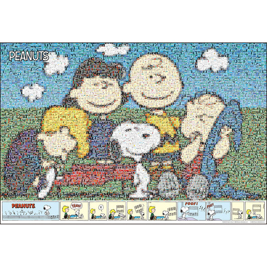 モザイクアート スヌーピーと仲間たち
