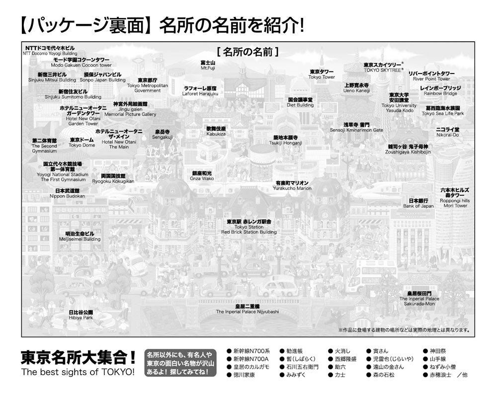 東京名所大集合！