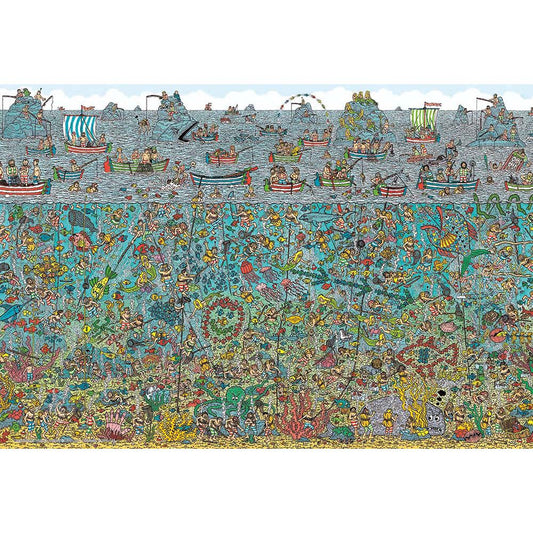 Where's Wally? 深海のダイバー
