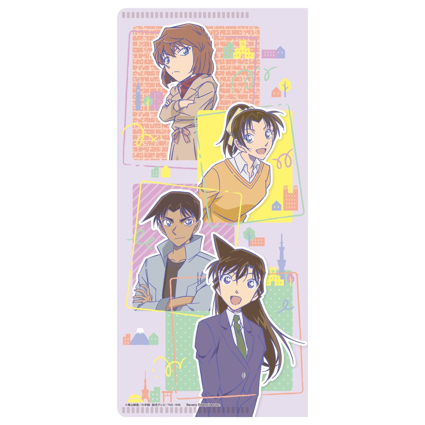 書けるマルチフォルダー 名探偵コナン スナップ