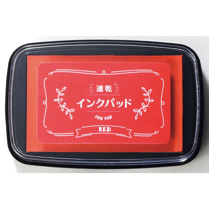 速乾インクパッド　レッド