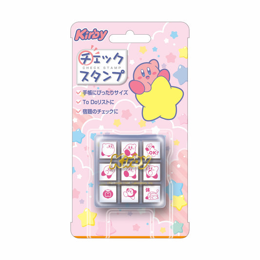星のカービィ チェックスタンプ