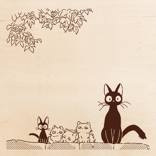 いろどりはんこ ジジの子守り／魔女の宅急便