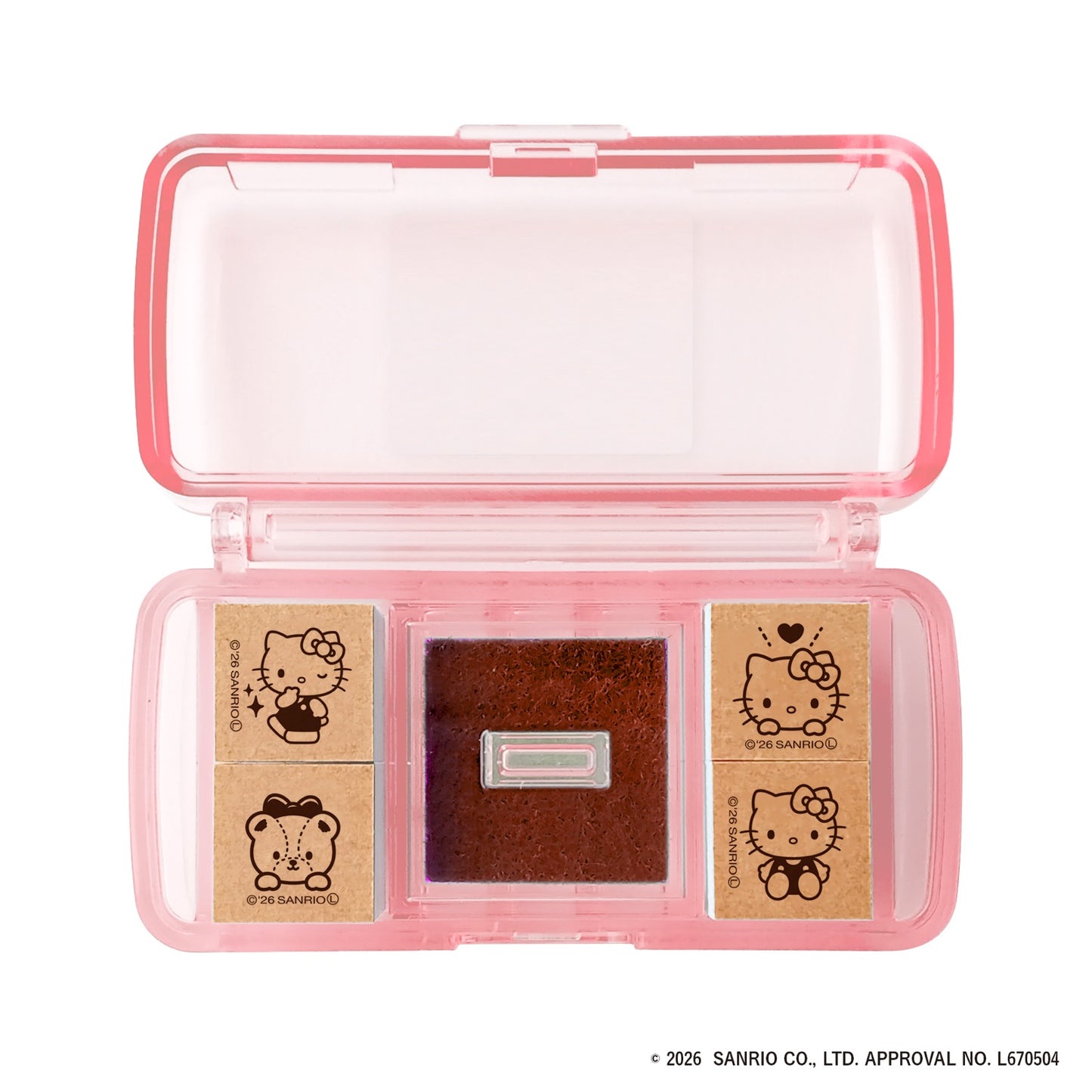 ミニスタンプ　キティとタイニーチャム