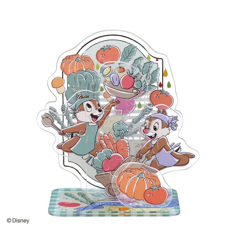 ディズニー アクスタポップ チップ＆デール/ベジタブル