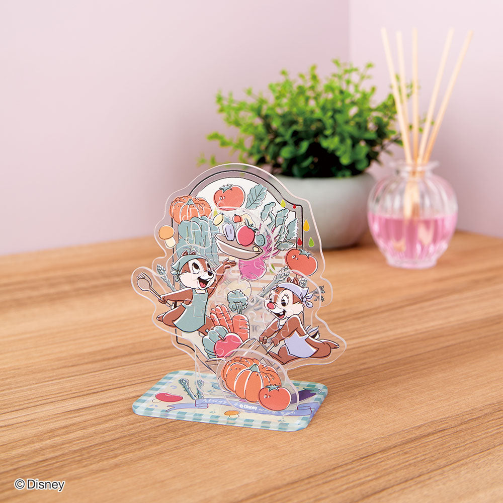 ディズニー アクスタポップ チップ＆デール/ベジタブル