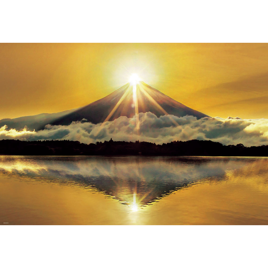 黄金のダイヤモンド富士