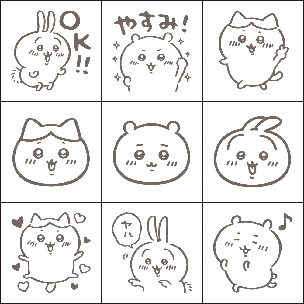 ちいかわ チェックスタンプ – BEVERLY