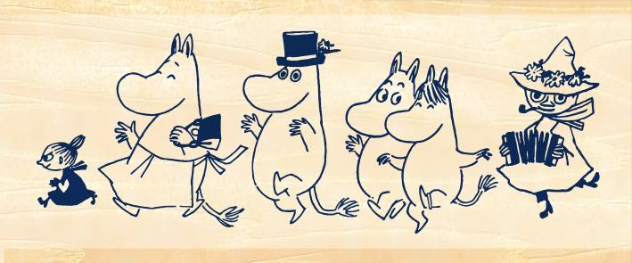 ますてのあいぼう　Moomin／ムーミン一家