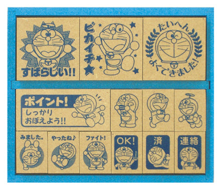 ドラえもん　木製ごほうびスタンプ