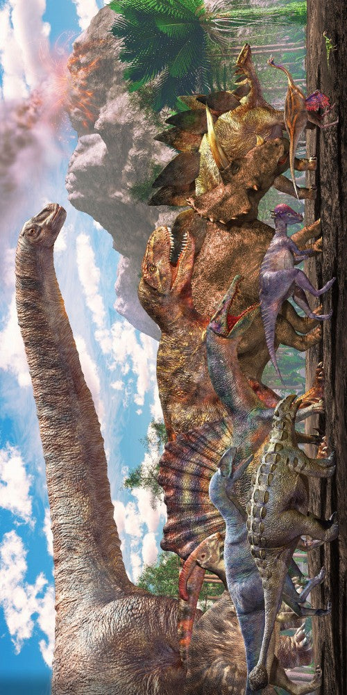 ポチ袋Ｌ　恐竜おおきさくらべ