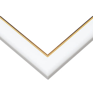 ゴールドモール木製パネル　シロ(53×38)